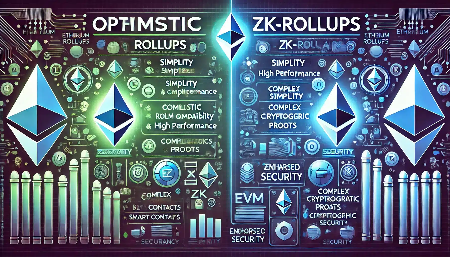 Avantages des Rollups Optimistes par rapport aux zk-Rollups sur Ethereum