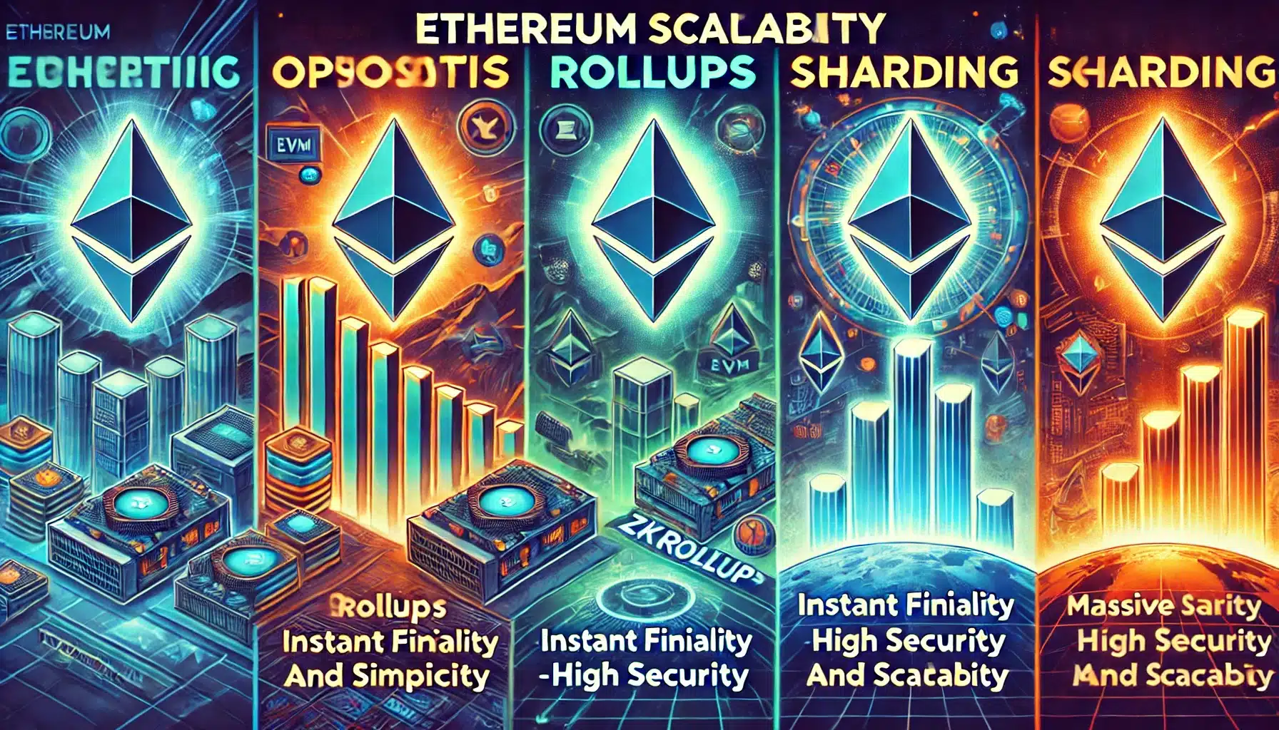 Comparaison des Solutions de Scalabilité pour Ethereum Rollups Optimistes