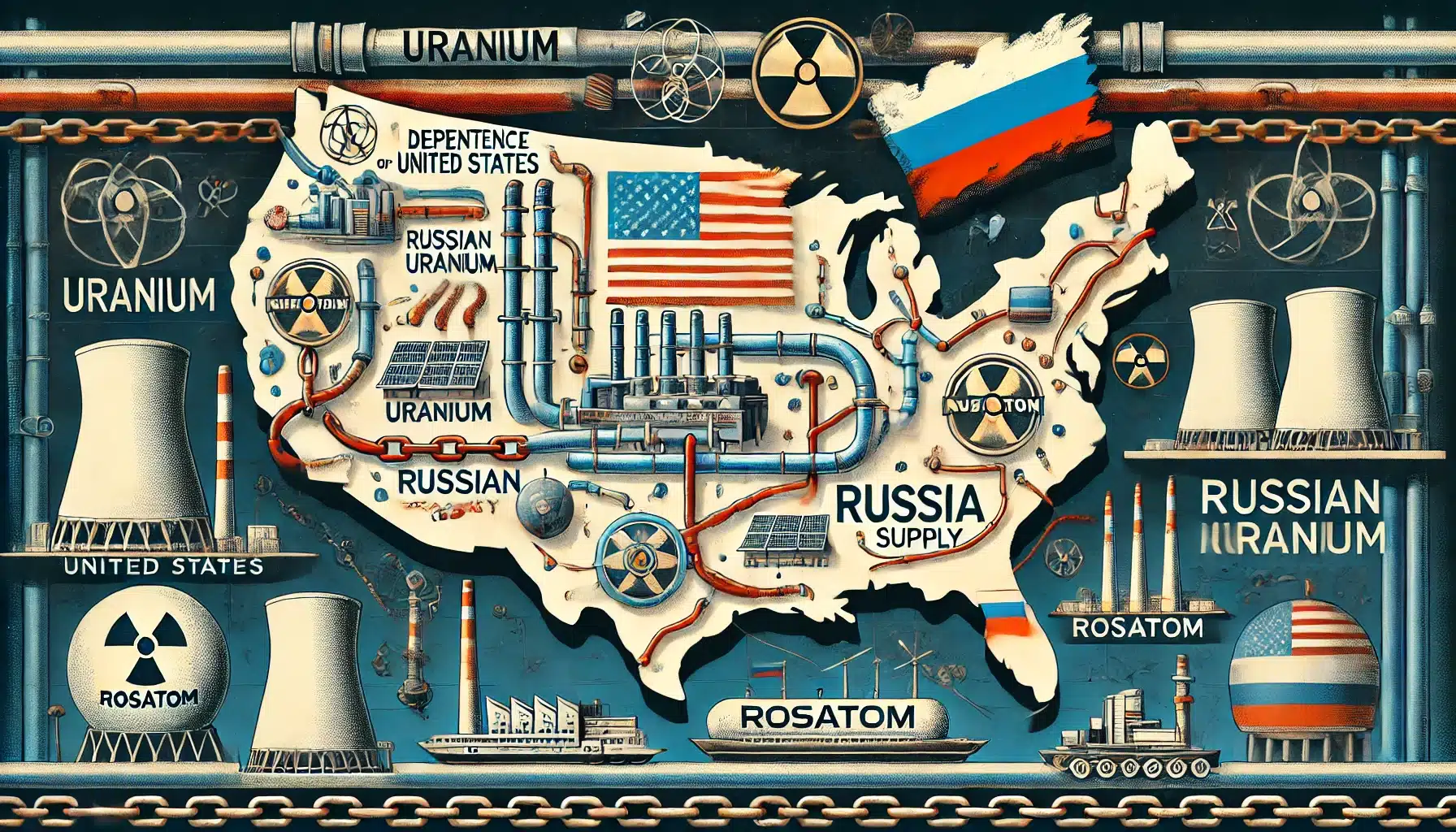Dépendance des États-Unis envers l'Uranium RusseDépendance des États-Unis envers l'Uranium Russe