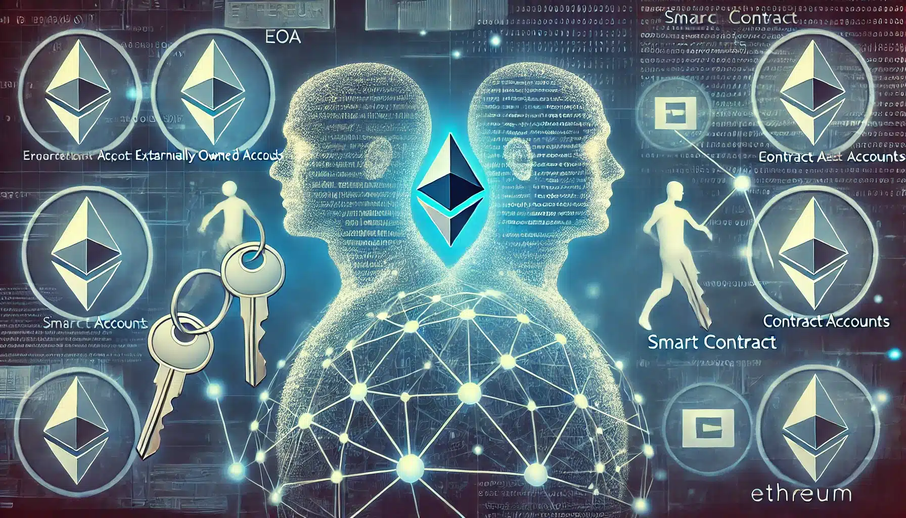 Différences entre les Comptes EOA et les Comptes de Contrats sur Ethereum