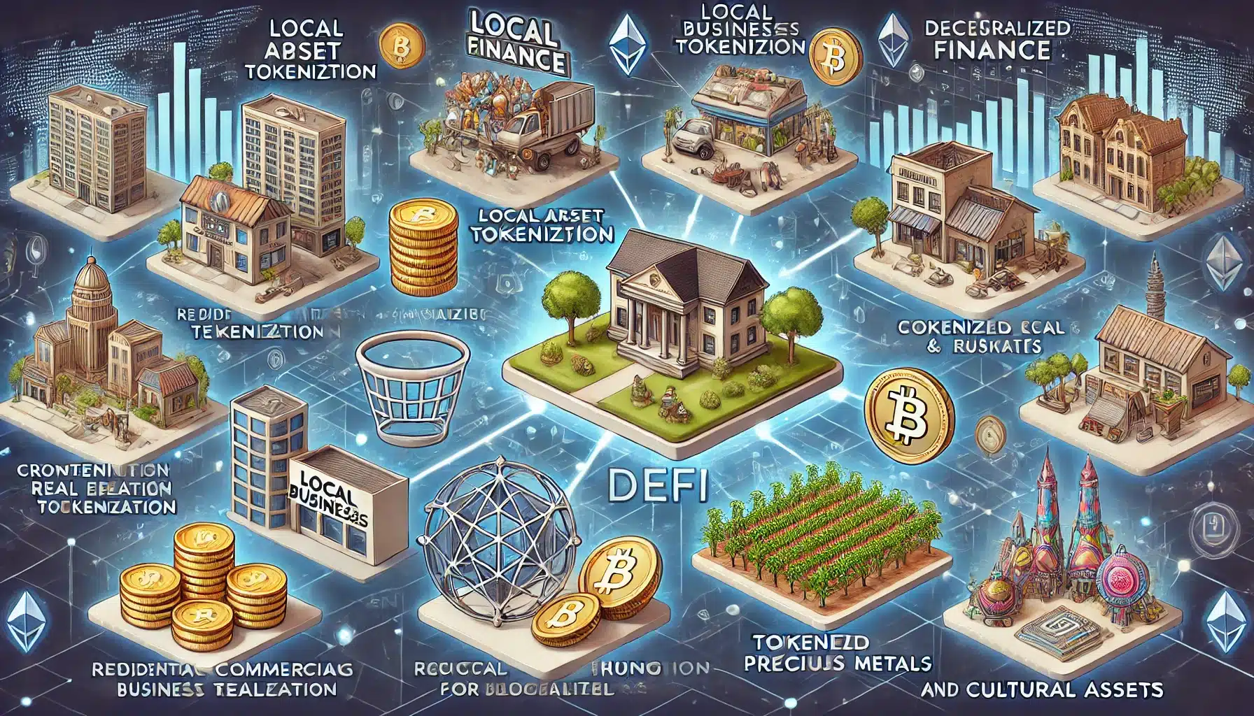 Exemples Concrets de Tokenisation d'Actifs Locaux via la DeFi