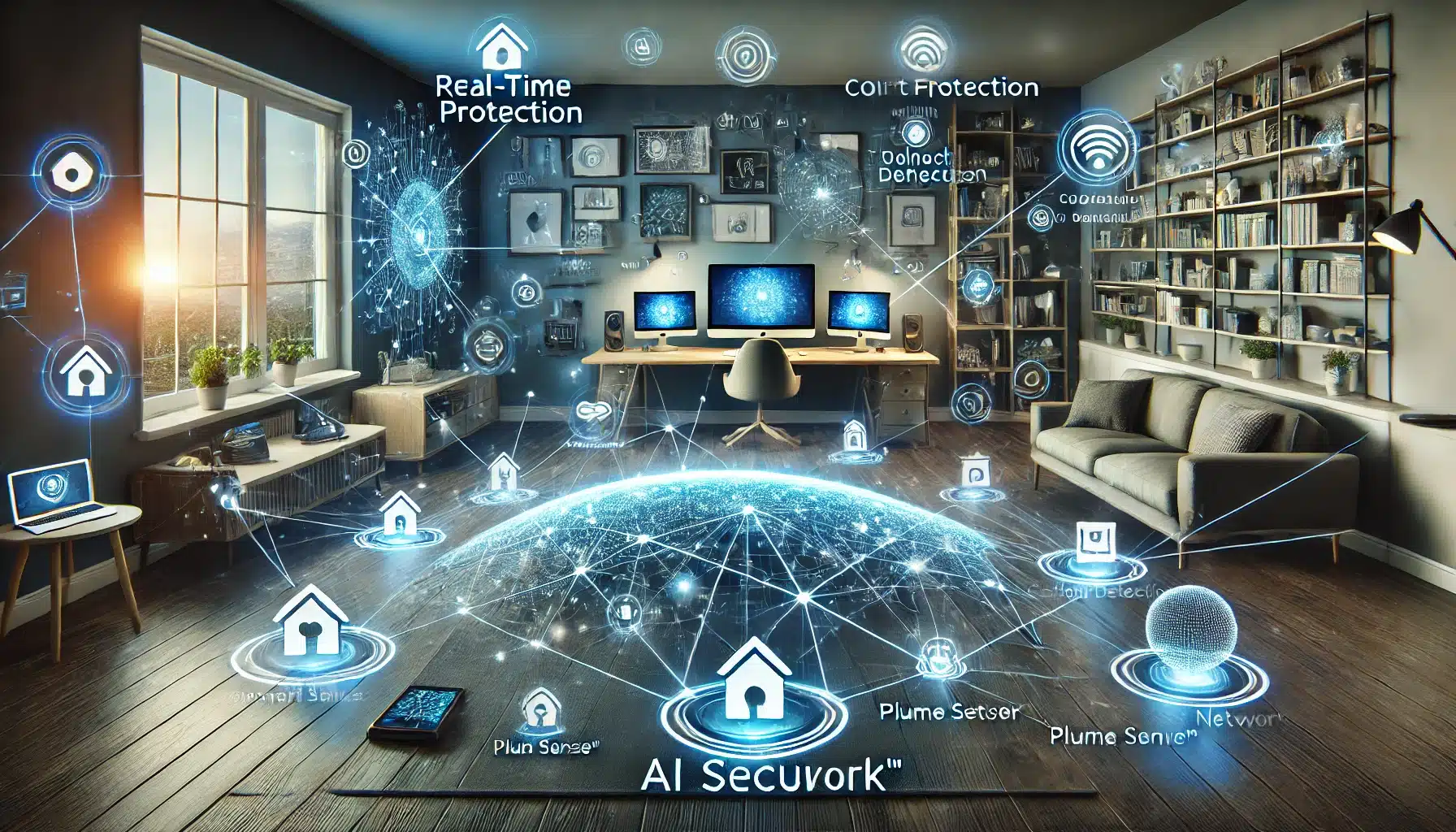 Fonctionnement de l'AI Security™ de Plume