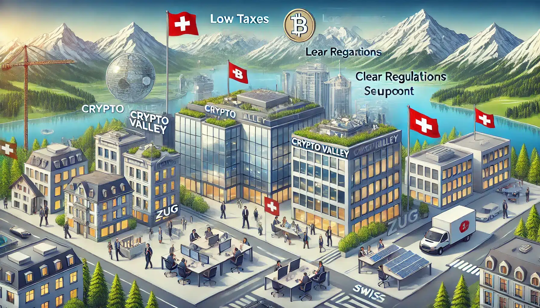 Les clés du succès de la Crypto Valley de Zoug