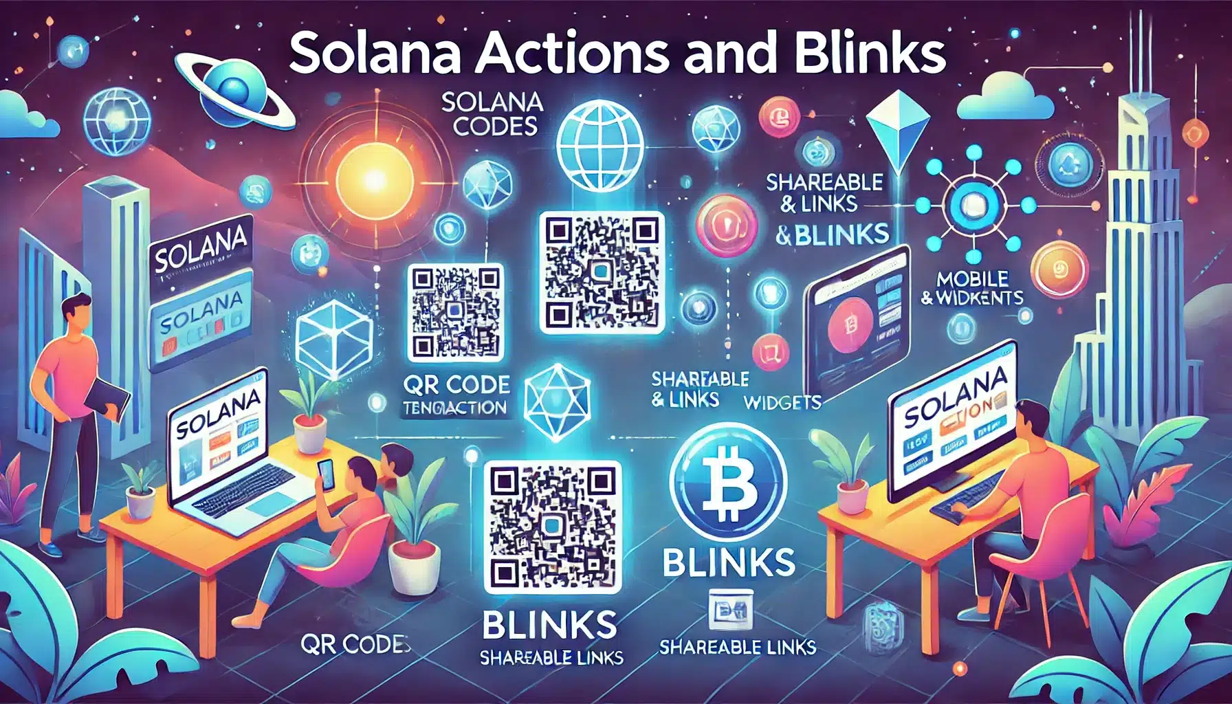 Nouvelles Fonctionnalités Solana Actions et Blinks