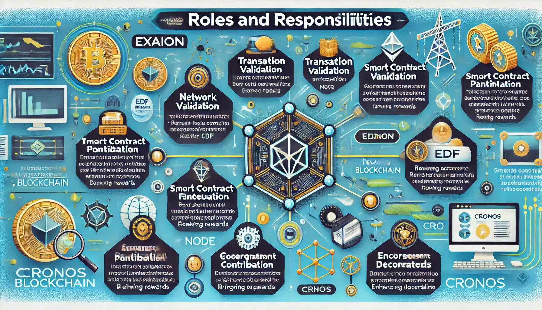 Rôles et Responsabilités d'Exaion (EDF) en Tant que Validateur sur la Blockchain Cronos