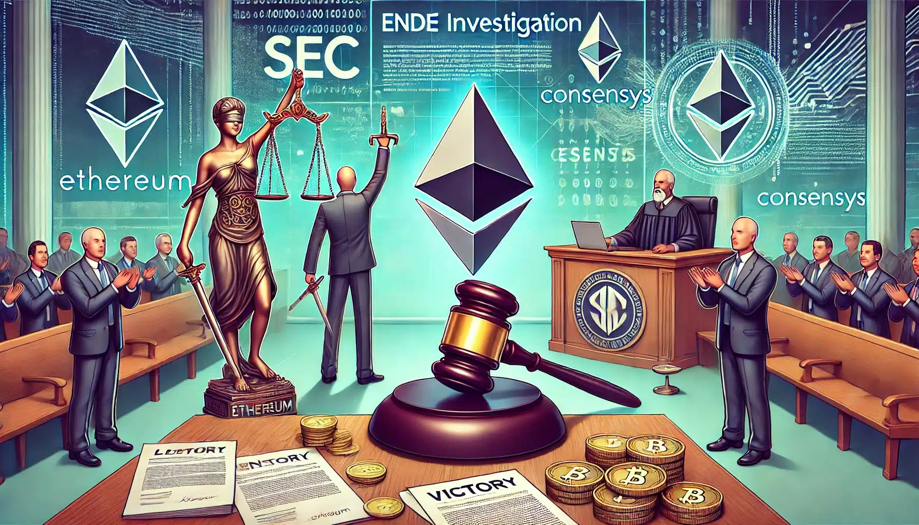 SEC met fin à son enquête sur Ethereum après des années de bataille juridique avec ConsenSys