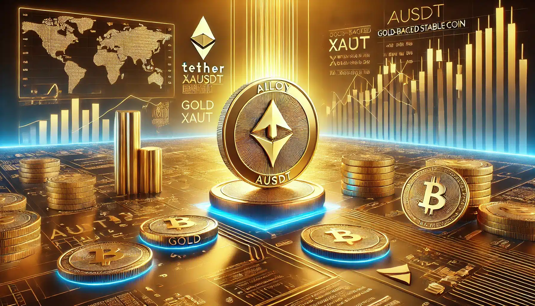 Tether Lance Alloy (aUSDT) Un Nouveau Stablecoin adossé à l'Or