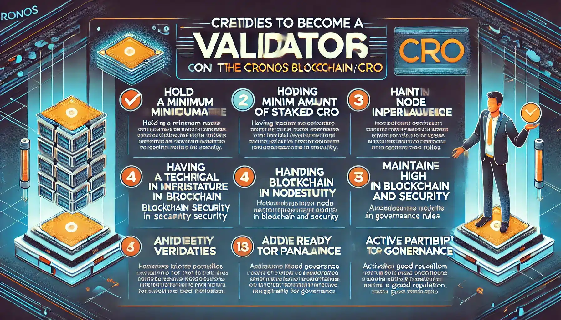 validateur sur la blockchain Cronos validateur sur la blockchain Cronos