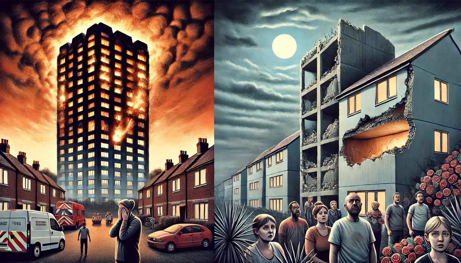 Crises de sécurité du logement en Angleterre et en Irlande