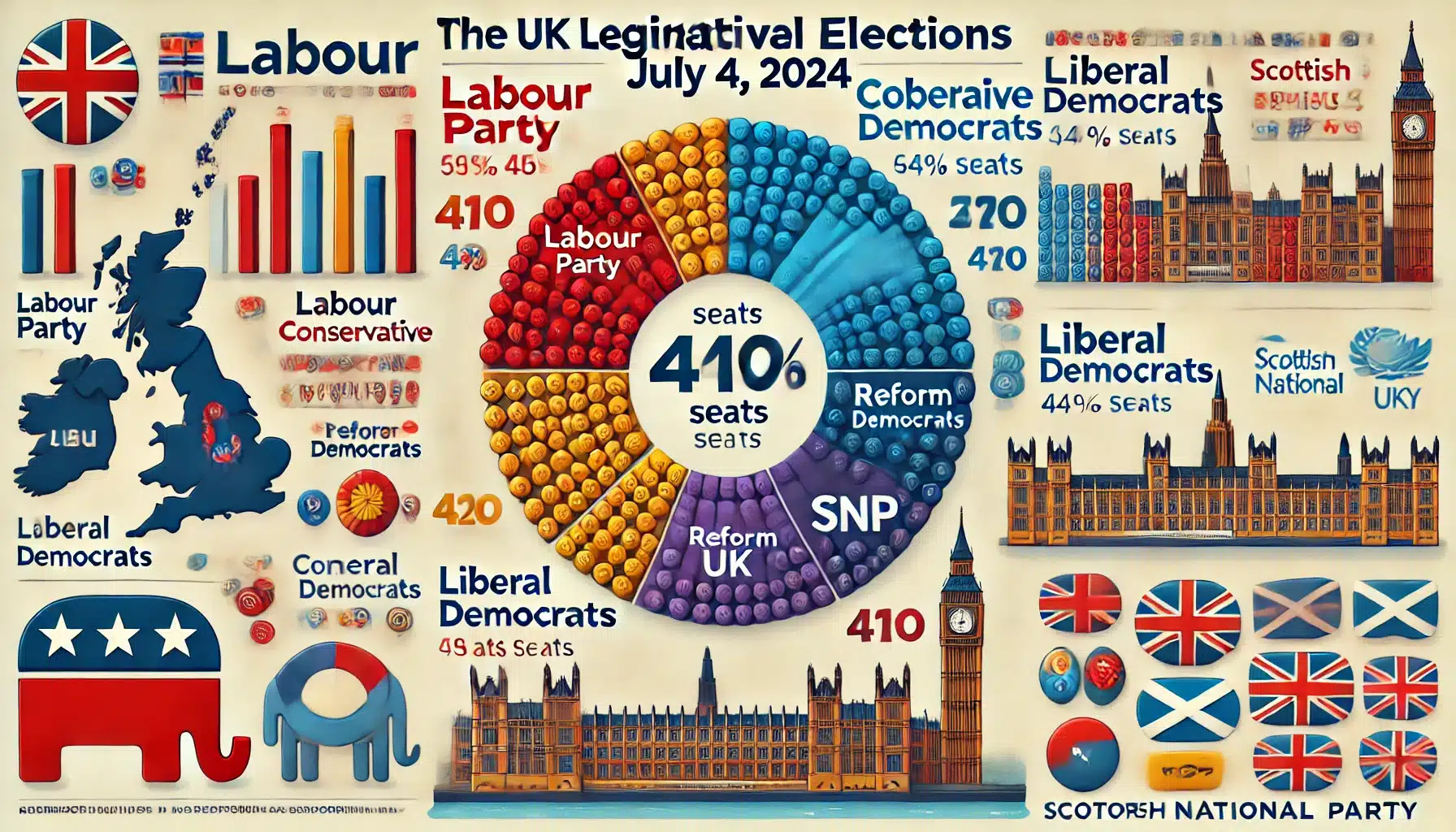 Les élections législatives britanniques de 2024 Un tournant historique