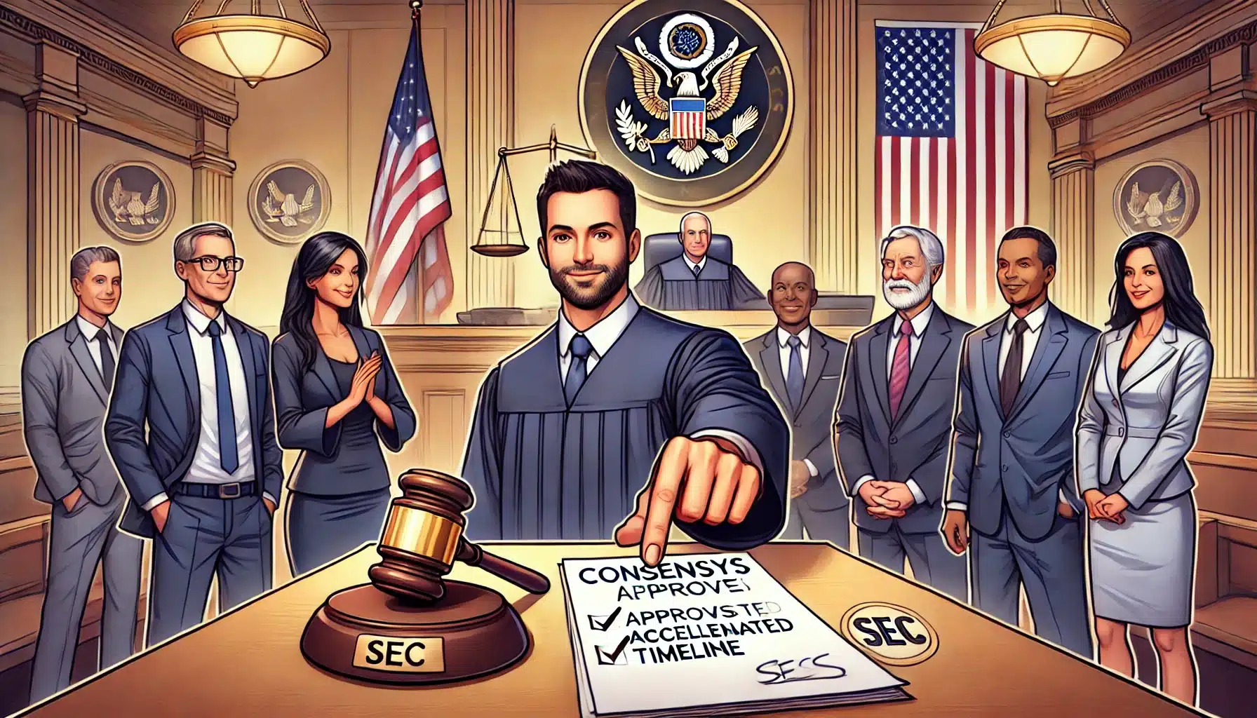 Procès Consensys contre la SEC Un Calendrier Accéléré Approuvé
