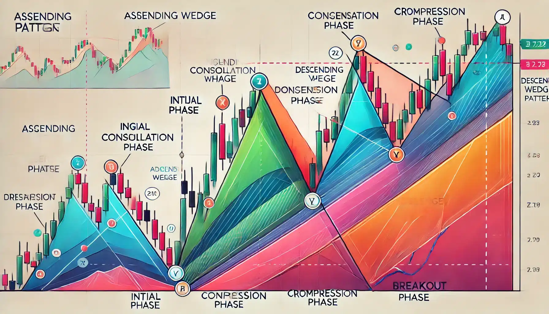 Le wedge (coin) Un puissant indicateur de renversement de tendance